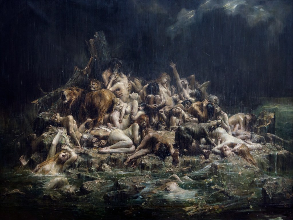 Le Deluge by Léon Comerre